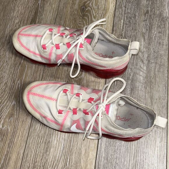 Nike Air Vapormax Summit Pink White Womens US Size 8.5 Running Shoes AR6632-105 - Picture 6 of 12